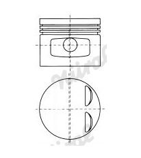 Píst NÜRAL 87-304207-00