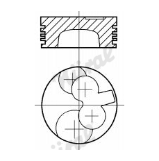 Píst NÜRAL 87-307600-30