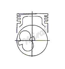 Píst NÜRAL 87-373800-30