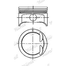 Píst NÜRAL 87-424500-00