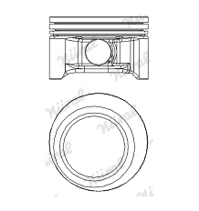 Píst NÜRAL 87-425700-00