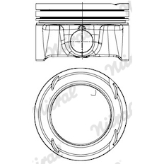 Píst NÜRAL 87-440500-00