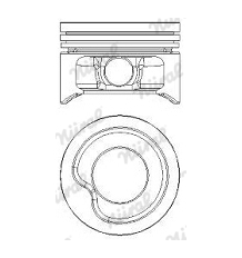 Píst NÜRAL 87-441900-00