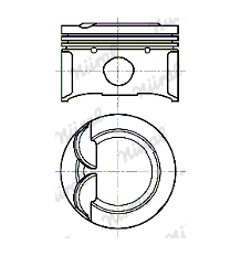 Píst NÜRAL 87-442300-00