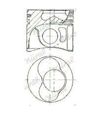 Píst NÜRAL 87-501500-20