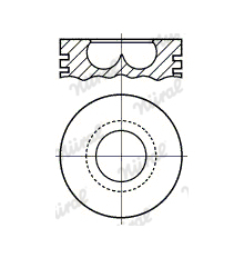 Píst NÜRAL 87-528200-00