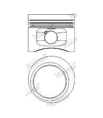 Píst NÜRAL 87-702607-00