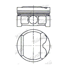 Píst NÜRAL 87-705000-00