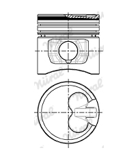 Píst NÜRAL 87-785200-00