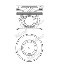 Píst NÜRAL 87-879200-02