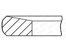 Pístní kroužek GOETZE ENGINE 2.0mm 007