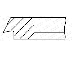 Pístní kroužek GOETZE ENGINE 2.0mm 026IFU P F14