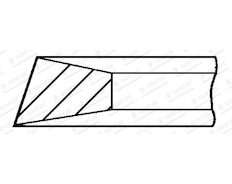 Pístní kroužek GOETZE ENGINE 3.0mm 009 CR KV1