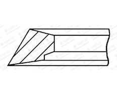 Pístní kroužek GOETZE ENGINE 3.0mm 009IWU P F14