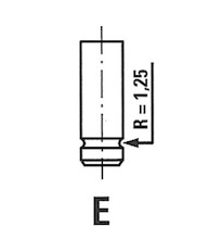 Sací ventil FRECCIA R3665/SCR