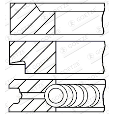 Sada pístních kroužků GOETZE ENGINE 08-107100-00