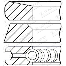 Sada pístních kroužků GOETZE ENGINE 08-113511-00