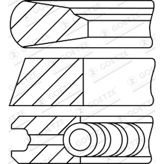 Sada pístních kroužků GOETZE ENGINE 08-123900-10DR