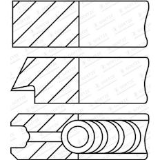 Sada pístních kroužků GOETZE ENGINE 08-134200-10