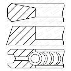 Sada pístních kroužků GOETZE ENGINE 08-181100-00