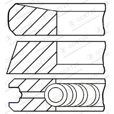 Sada pístních kroužků GOETZE ENGINE 08-422000-00