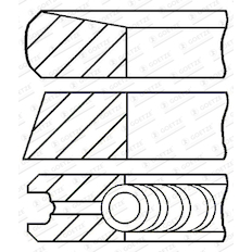 Sada pístních kroužků GOETZE ENGINE 08-447400-00