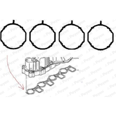 Sada těsnění, koleno sacího potrubí PAYEN HA5069
