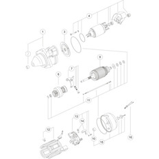 Startér MAHLE ORIGINAL MS 107