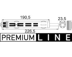 Sušárna, klimatizace MAHLE ORIGINAL AD 185 000P