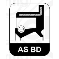 Těsnicí kroužek, ložisko kloubového hřídele ELRING B17.350