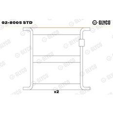 Vložka, vahadlo GLYCO 02-8005 STD