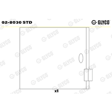 Vložka, vahadlo GLYCO 02-8030 STD