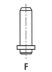 Vodítko ventilů FRECCIA G2158