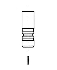 Výfukový ventil FRECCIA R8113/BM