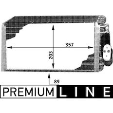 Výparník, klimatizace MAHLE ORIGINAL AE 42 000P