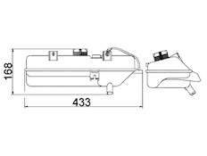 Vyrovnávací nádoba, chladivo MAHLE ORIGINAL CRT 16 000S